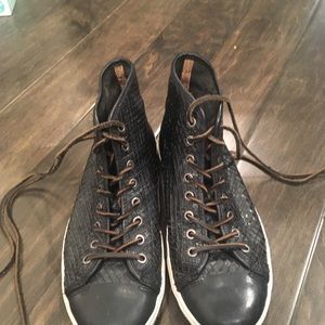 Frye Hi-Top Leather Sneaker